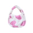 thumbnail image 4 of Bolsa de hombro de color de golpe esponjoso para mujer, informal con correa para el hombro Ndcxsfigh Para Estrenar, 4 of 9