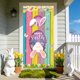 thumbnail image 4 of CaiYueKe Easter Door Curtain Spring Holiday Decorations Bunny Egg Pattern Party Supplies Wall Hanging Decorative Banner for Home Indoor Outdoor Festival Celebration, 4 of 9