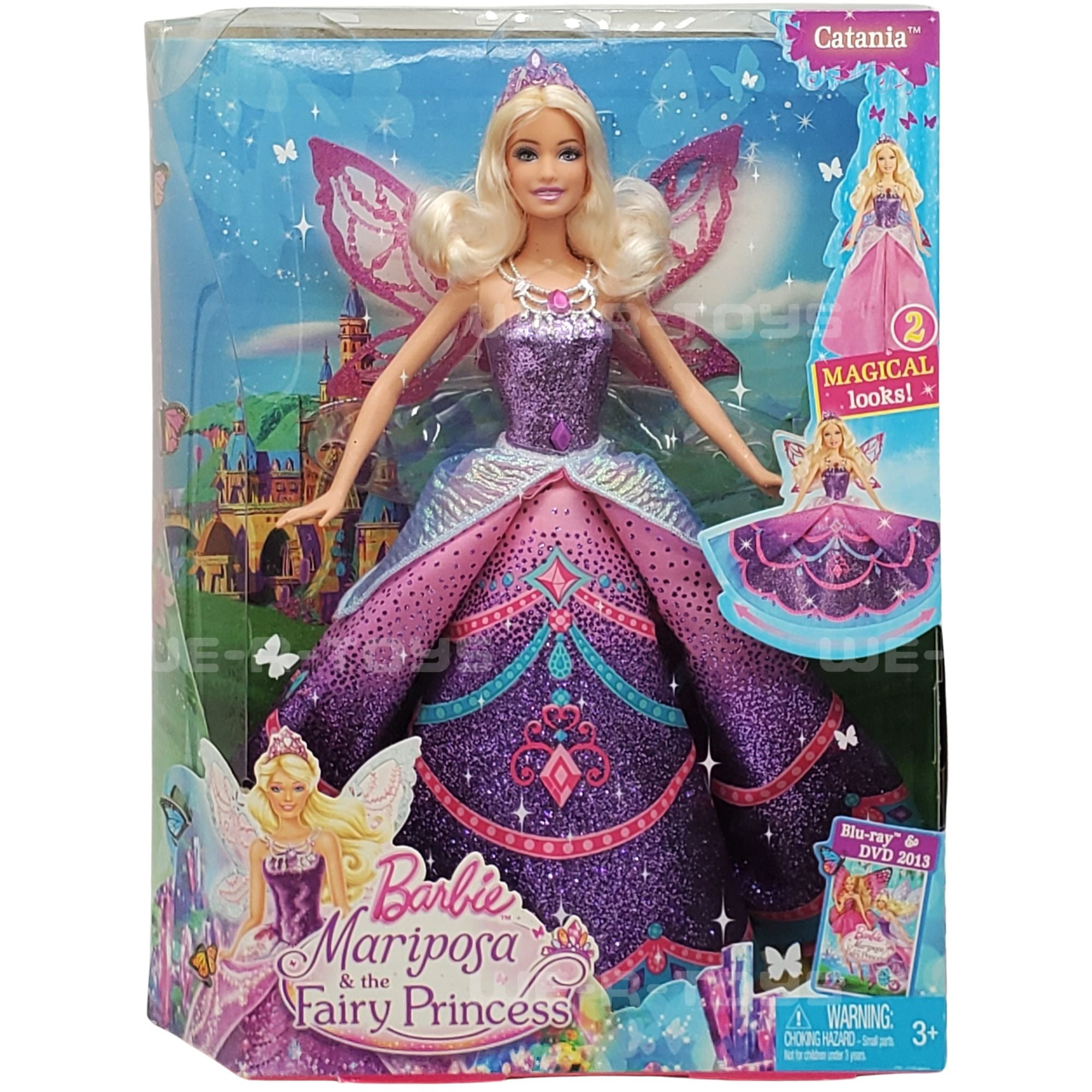 Barbie Mariposa and The Fairy Princess Catania Doll 2012 Mattel Y6373