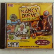 HER INTERACTIVE Nancy Drew Dossier: Lights, Camera, Curses PC Game - Capture the Culprit on a Dangerous Hollywood Set