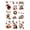 Multicolor, variant on Fall Stickers,Thanksgiving Stickers for Kids,Non-Repeating Sticker for Kids 50Pcs Stickers for Kids,Vinyl Stickers,Thanksgiving Crafts Games Toys Gifts for Classroom Home