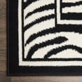 thumbnail image 3 of Home Dynamix Area: Zone Rug: 7160: Zebra Rug 3' 7"x5' 3, 3 of 5