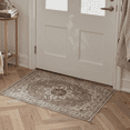 thumbnail image 6 of KUETH Modern 5x7 Area Rugs for Living Room, Non Slip Machine Washable Retro Rugs, Low Pile Chenille Print Rug for Bedroom, Dining Room, Home Office, 6 of 6
