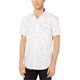 thumbnail image 1 of INC - Camisa con botones y estampado de imperdible para hombre, color blanco, XXX-Large, 1 of 1