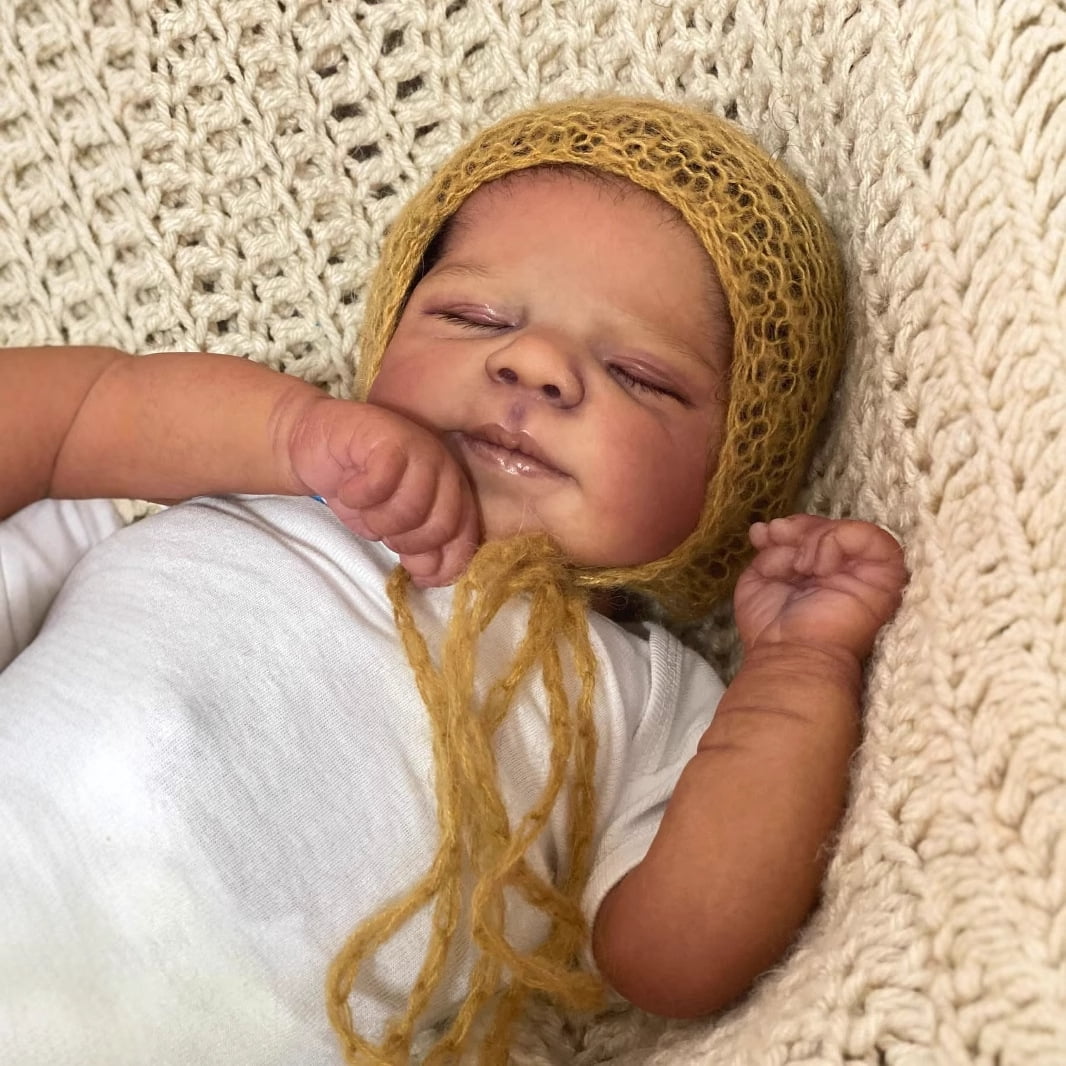 18inch Reborn Baby Dolls boy full body Silicone Realistic Toddler Girls Lifelike Babies That Look Real sleep Close eyes