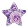 thumbnail image 2 of Star Shaped Energy Saving Night Light Living Room Night Light, Bedroom Night Light, Corridor Night Light, Study Night Light Purple Roses, 2 of 6
