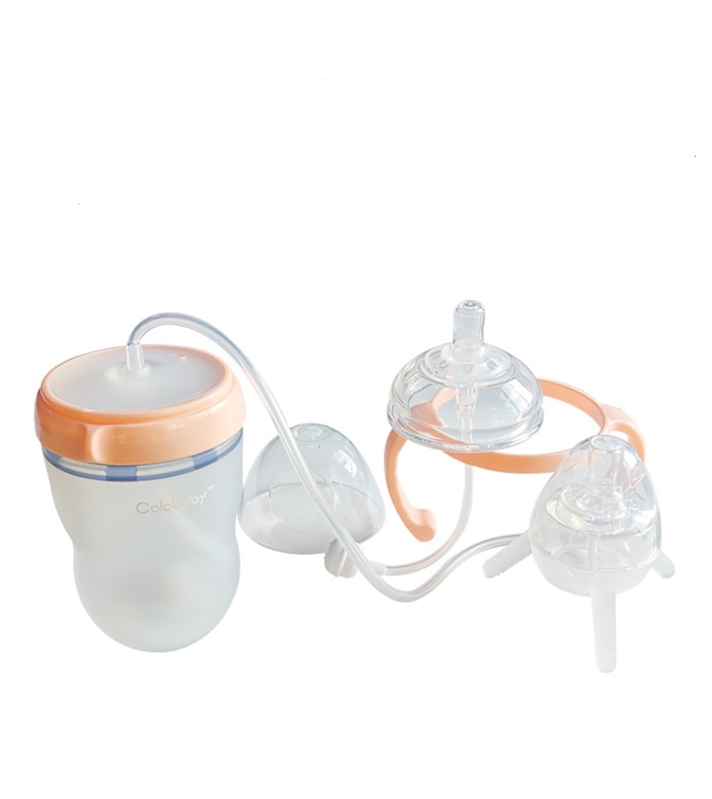 Infant & Toddler Anti-choke Multi-functional Bottle Mouth Adapter With  Straw, 2 Types Of Adapters Fit Most Beverage/water Bottle Mouth, 22cm Long  Straw Included, Comes With A Straw Storage Box