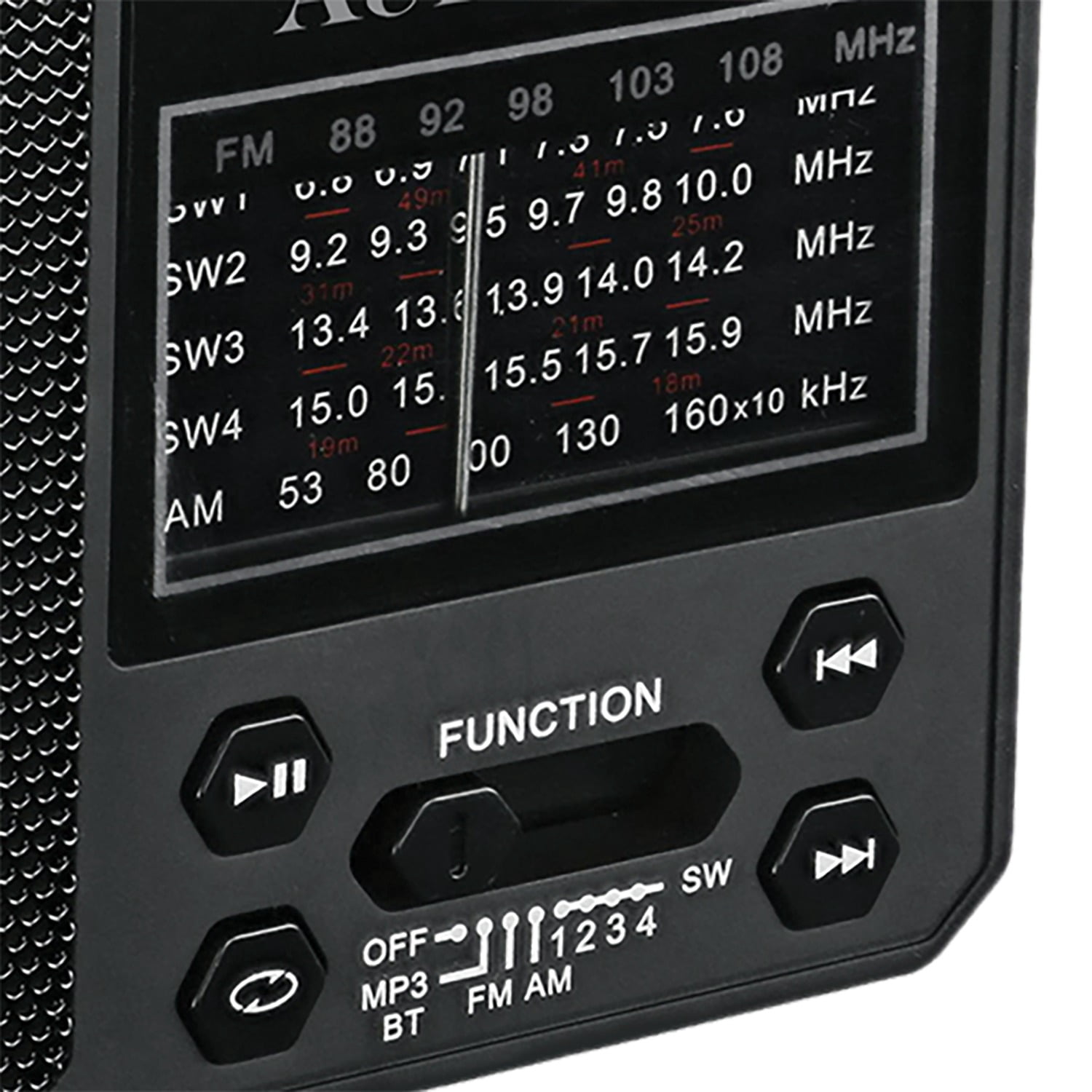 Audiobox RX-12BT Multiband Solar Emergency Radio