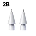 thumbnail image 1 of 4B/2B Replacement Pencil Tips for Apple Pencil 1st 2nd Generation Spare Tablet Pen Nibs Fine Point Wear-Resistant Pen Tip A-White 2B 2PCS, 1 of 6