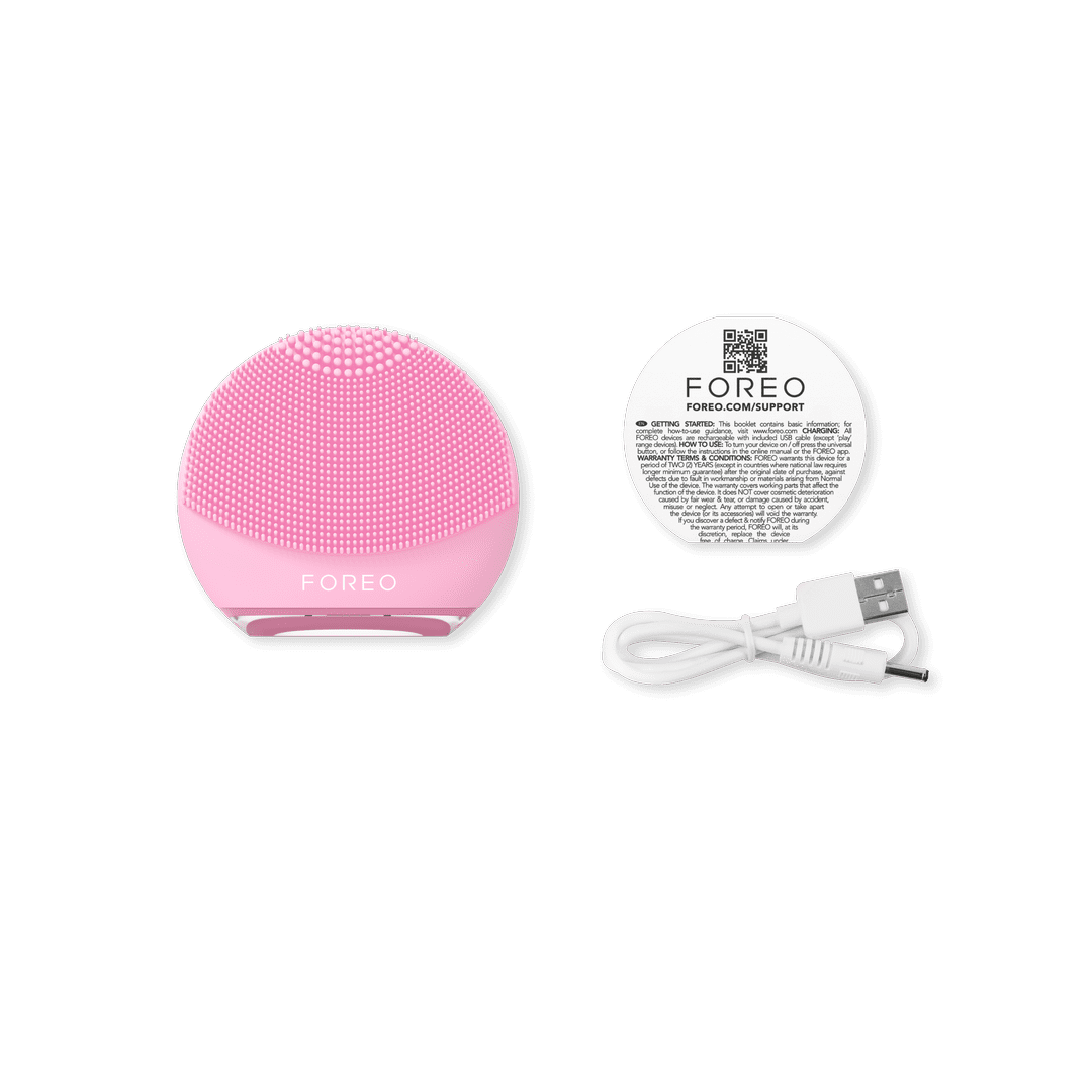 LUNA 4 Play Facial Cleansing Brush - Pearl Pink