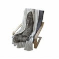 thumbnail image 3 of Dog and Cat Soft Flannel Fleece Throw Blanket, Neapolitan Mastiff and a Grey Kitten Looking at Camera, Cozy Plush for Indoor and Outdoor Use, 70" x 90", Dark Grey Pale Taupe, by Ambesonne, 3 of 5