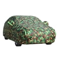 thumbnail image 3 of Tignapoo Housse de Voiture Camouflage Universelle avec Bandes Réfléchissantes - Protection Tous Temps, Anti-Poussière, Imperméable, Résistante aux UV, Résistante aux Rayures - Convient à Divers Modèles pour une Utilisation Toute l'Année, 3 of 6