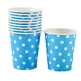 thumbnail image 1 of Injueey 10 Uds. De tazas para fiesta, cena, decoración del hogar, vajilla, tazas, magdalenas, colores felices, suministro de recipientes, ceremonia de Cocina y Comedor Azul Injueey HA072605-01, 1 of 6