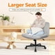 thumbnail image 3 of Zocalo Silla Ergonómica SIN Brazos con Asiento EXTRA Ancho (65cm) | Altura Ajustable 74-86cm, Respaldo Inclinable, 3 of 7