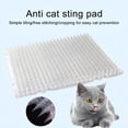 thumbnail image 5 of XIRQI 4 Pack Scat Mat for Cats,Cat Spike Mat with 13X16 Inches,Cat Repellent Mat Deterrent Indoor And Outdoor,Training Pads Keep Cats And Dogs Off Couch,Bed(13.4"×16.5",Black), 5 of 8