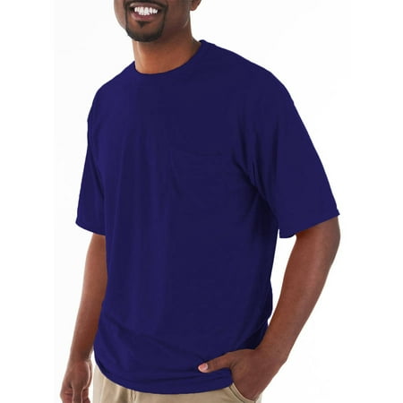 Gildan Mens classic short sleeve t-shirt with (Best Color Shirt To Wear With Grey Suit)