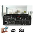 thumbnail image 3 of Bluetooth Version Stereo Amplifier Wireless 2 Channel Hifi Stereo Audio Home Karaoke Power Amplifier Car Auto Audio ,Efficient Heatsink, 3 of 7