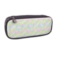 thumbnail image 2 of Lsque Color Rabbit Printed Big Capacity PU Leather Pencil Case Large Pencil Pouch Stationery Pen Bag Pencil Holder for Teen, 2 of 6