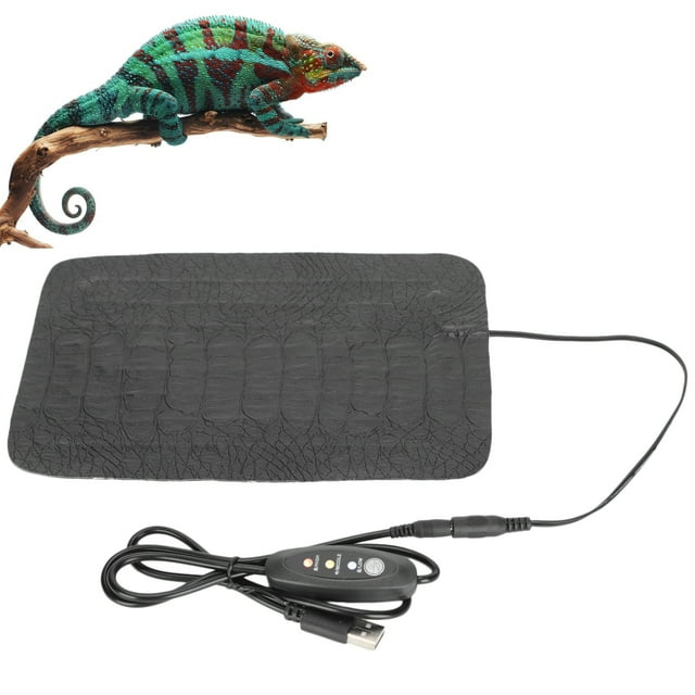 Heat Mat For Reptiles, Convenient Safe Reptile Heat Pad Regulate Easy To Clean Stimulate Appetite For Pet Store For Home