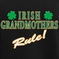 thumbnail image 3 of CafePress - Irish Grandmothers Rule Women's Dark Pajamas - Women's Short Sleeve Print T-Shirt and Pants Dark Cotton Pajama Set, 3 of 7