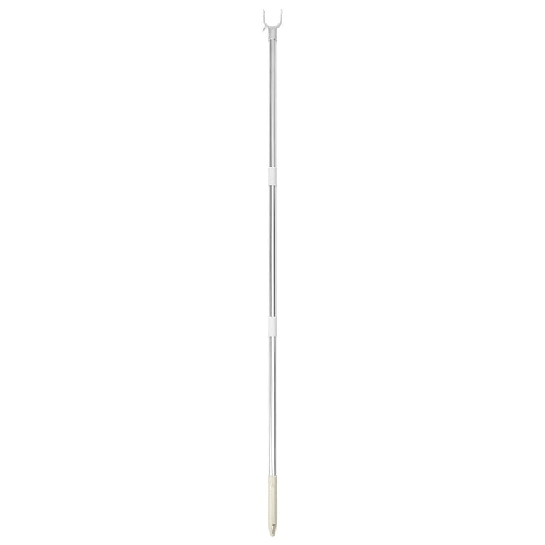 Pole Closet Hook Reach Stick Retractable Long Rod Clothing Adjustable Garment Telescoping Shepherds Blind Disc Extending