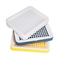 thumbnail image 6 of LAMIRO Compact Litter Box for Cats Pet Potty Small Plastic Bins Trash Tray Guinea Pig Cage, 6 of 7