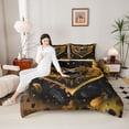 thumbnail image 4 of Feelyou Romantic Love Heart Twin Comforter Sets, Angel Wings Bedding Set, 2 Pieces, 4 of 8