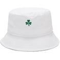 thumbnail image 4 of Fewfanhot Unisex St. Patrick's Day Print Bucket Hat Adjustable Festival Fisherman Hat for Outdoor Sun Protection and Holiday Parties, 4 of 5