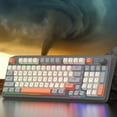 thumbnail image 2 of K82 Mechanical Keyboard Wired Compact PC Keyboard With Number Pad 94 Keys Mechanical Gaming Keyboard For Computer Laptop shimmerr, 2 of 5