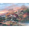 thumbnail image 3 of Lee, James 24x20 Black Modern Framed Museum Art Print Titled - Old Mill Creek, 3 of 5