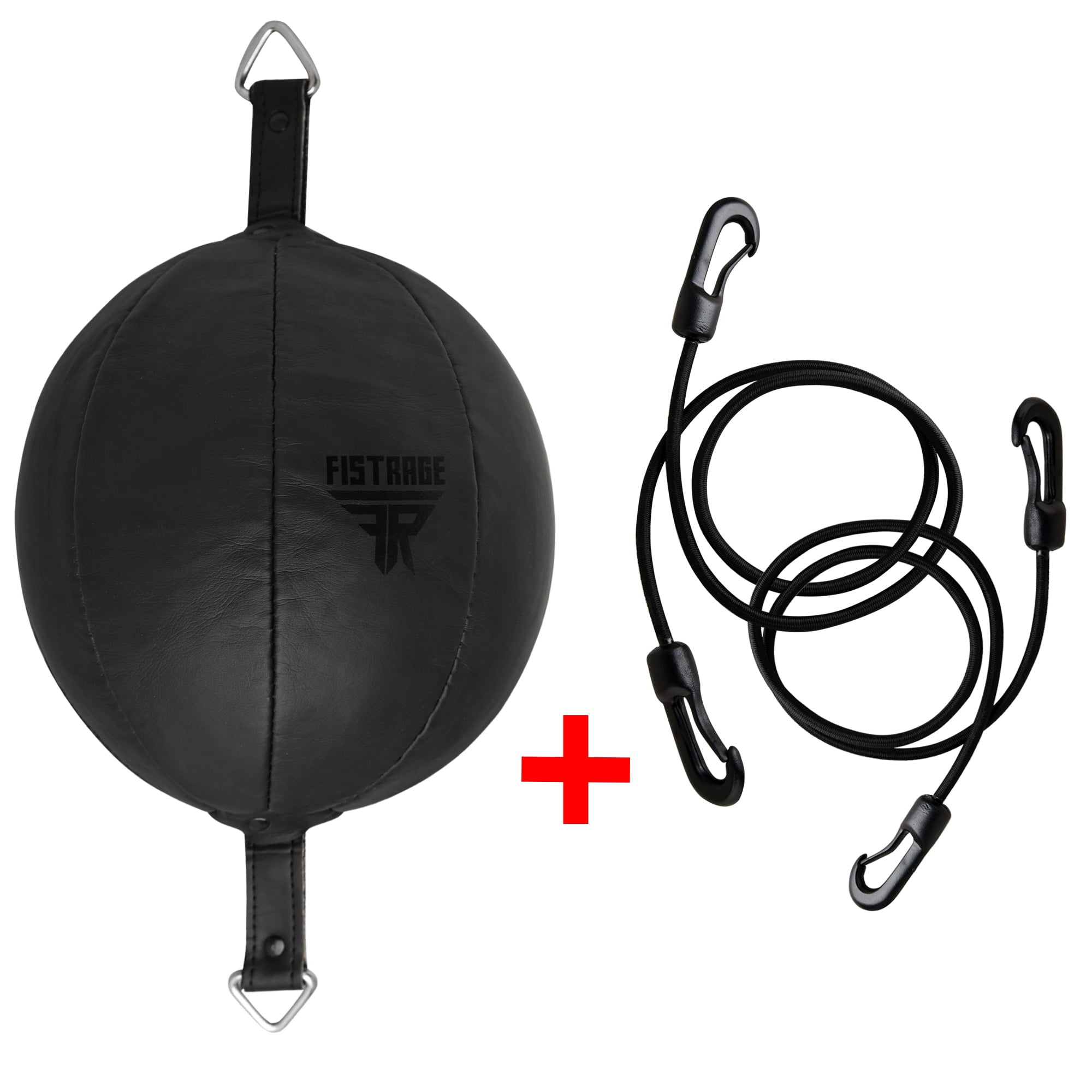 FISTRAGE Double End Leather Training Dodge MMA Boxing Floor to Ceiling Punching Speed Ball
