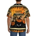 thumbnail image 3 of Kdxio Men'S Hawaiian Shirt For Men Short Sleeve Shirt Halloween 3 Summer Casual Holiday Beach Button Down T-Shirts, 3 of 5