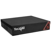 Yes4All Stackable Soft Plyo Box, Adjustable Plyometric Jump Box for Plyometric Exercises, HIIT, Conditioning - Black - 6"
