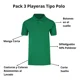 thumbnail image 5 of Playeras Hombre Tipo Polo Pack 3 Pz Moda Casual Manga Corta, 5 of 6