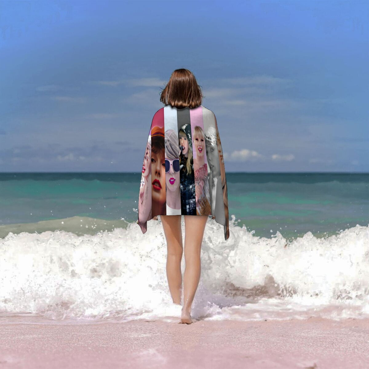 SWIFT Gifts Beach Towel for Women Girl Birthday Inspired Fan Bath Outdoor Music Lover