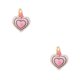 thumbnail image 2 of Minnieouse Llavero Etiqueta para llave Día de San Valentín Suministros para niñas Llavero DIY Monedero Colgante Dulce regalo Artesanía Corazón Llavero Rosado 2piezas Minnieouse CBP299994, 2 of 5