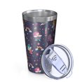 thumbnail image 2 of 16oz Tumblers Fairy Princess Magic Pattern Stainless Steel Vacuum Insulated Double Wall Travel Tumbler Cups Mug with Lid and Straw,Cleaning Brush for Coffee,Tea, 2 of 4