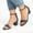 Gray, variant on Sandals Women Women Open Toe Slippers Shoes Comfy Sandals Casual Comfortable Beach Sandals Cushionaire Sandals Pink