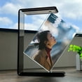 thumbnail image 3 of Photo Frame Smooth Surface Transparent Not Easily Broken Acrylic Double Sided Rotating Photo Frame Household, 3 of 7