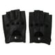 thumbnail image 1 of Guantes cortos de piel sintética para hombre, medio dedo, sin dedos, SG Zulema  Guantes cortos sin dedos, 1 of 8