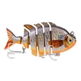 thumbnail image 1 of 14.5g/8cm Fishing Lures Multi Segments Jointed Fishing Tackle With Hooks Suitable For Freshwater Saltwater, 1 of 9
