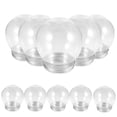 thumbnail image 4 of Lot de 10 Kit de Boule à Neige Rond en Plastique pour Décoration Diy, 4 of 9