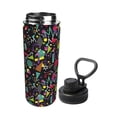 thumbnail image 2 of Fuzoiu Colorful Geometric Figures Print 18oz Sports Insulated Kettle,Stainless Steel Vacuum Water Bottle, Leakproof Sport Flask, 2 of 7