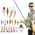 thumbnail image 3 of Calendario de Adviento de Navidad de 24 días 2024 Calendario de cuenta regresiva de pesca navideña Calendario de cebos para peces para regalos navideños, 3 of 4