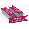 thumbnail image 2 of Inkdotpot Pack Of 50 Real Silver Foil Paper Tags Happy Retirement Favor Hang Tags, 2 of 6