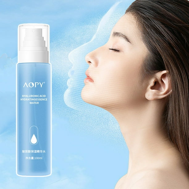 Fiudx Spray Hialurónico, Tónico Hidratante Diario, Esencia Revitalizante, Tratamiento Hidratante, Uso Diurno y Nocturno, para Todo Tipo de Piel, Fórmula Refrescante de 100 Ml