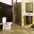 thumbnail image 4 of American Standard 2786128.222 Tropic Elongated One-Piece Toilet in Linen, 4 of 7