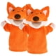 thumbnail image 1 of 2 piezas Fox Hand Puppets Kids Funny Animal Puppet Toys Story Telling Puppets, 1 of 6