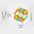 thumbnail image 4 of Animal De Dibujos Animados Spinning Top Toy Creative Spinning Gyro Llavero Stress Reliever Juguete Educativo Para Niños seitruly FN007378-01, 4 of 6