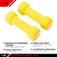 thumbnail image 4 of JFIT Neoprene Dumbbell (Set of 2), 1 LBS, 4 of 7